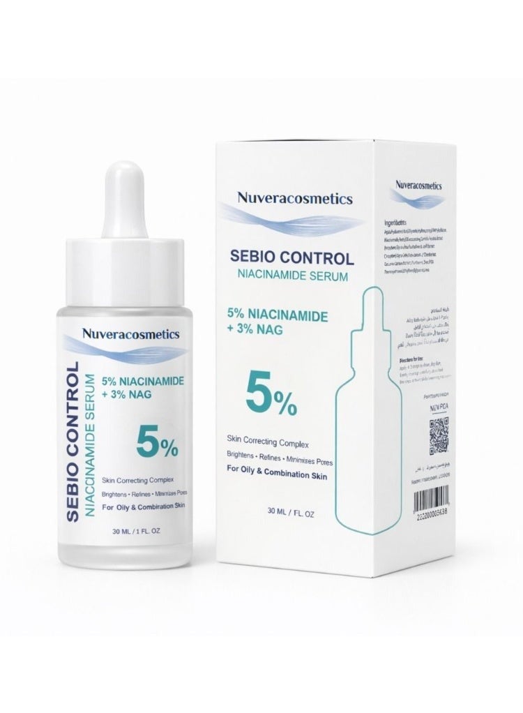 Nuvera Sebio Control Niacinamide Serum5%- 30 ml