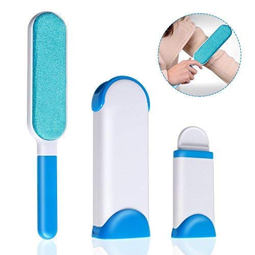 Styxon Pet Fur and Lint Remover Pet Hair Remover Multi-Purpose Double Sided Self-Cleaning and Reusable Pet Fur Remover Magic Clean Clothing, Furniture, Home Clean Brush Set (Blue) - Image 2