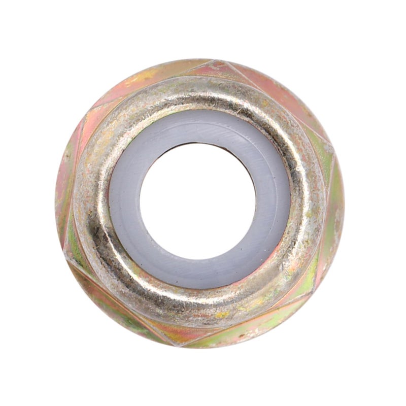 M10x1 25 Left Hand Thread Gold Metal Trimmer Vane Nut Replacement for Lawn Mower - Image 4