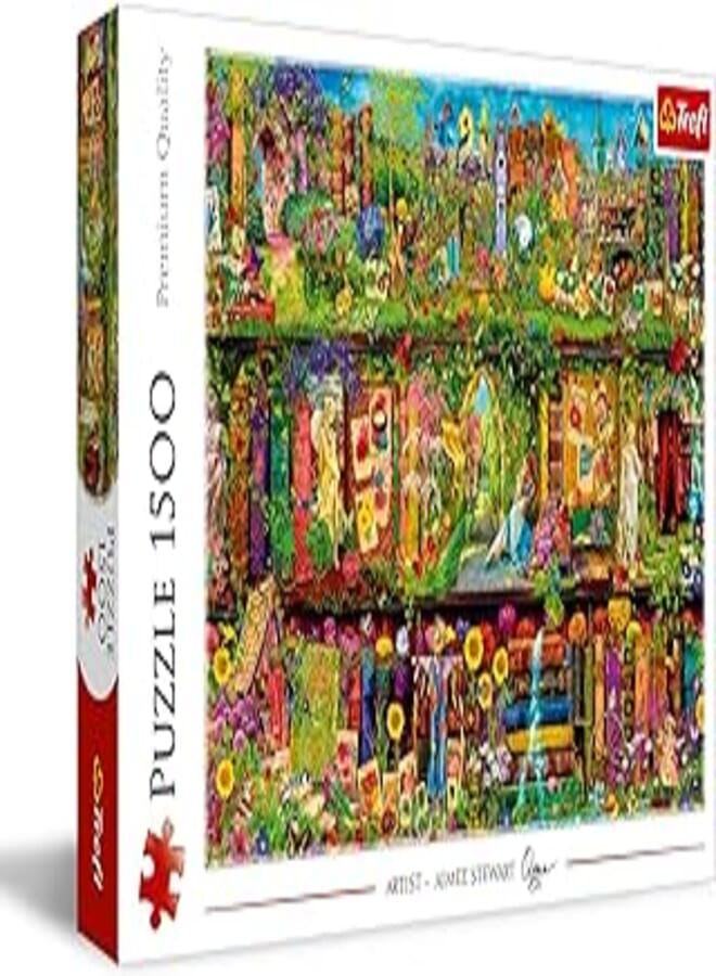 Trefl 1500-Fairy bookcase