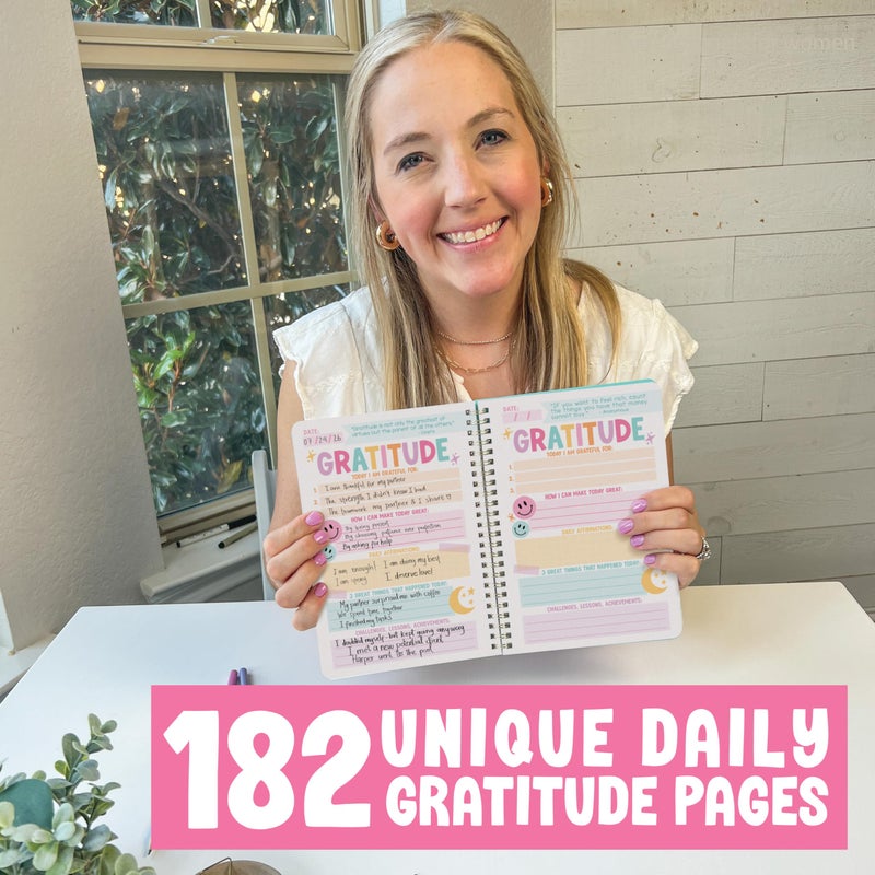 Hadley Designs Daily Gratitude Journal For Women With Prompts - Christian Gratitude Journal for Women, Grateful Journals for Woman, Guided Thankful Journals with Prompts, Designed in USA - Image 4