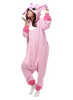 Generic Adults Unisex Onesie Costumes Animal Cosplay Pajamas,pink  - Image 3