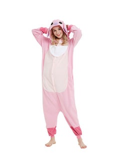 Generic Adults Unisex Onesie Costumes Animal Cosplay Pajamas,pink  - Image 1
