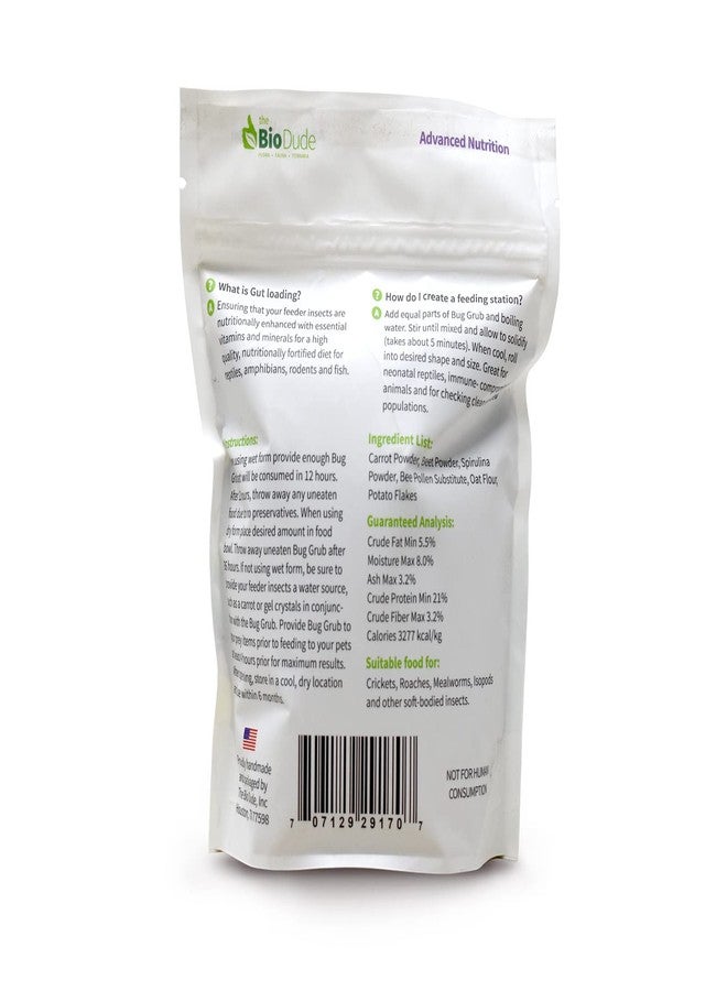 BIODUDE The Bio Dude Bug Grub 16oz Insect Gutloader for Roaches, Crickets and More! - Image 2