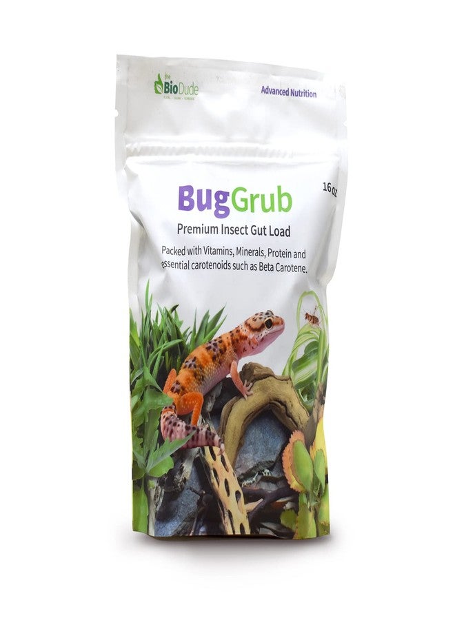 BIODUDE The Bio Dude Bug Grub 16oz Insect Gutloader for Roaches, Crickets and More! - Image 1