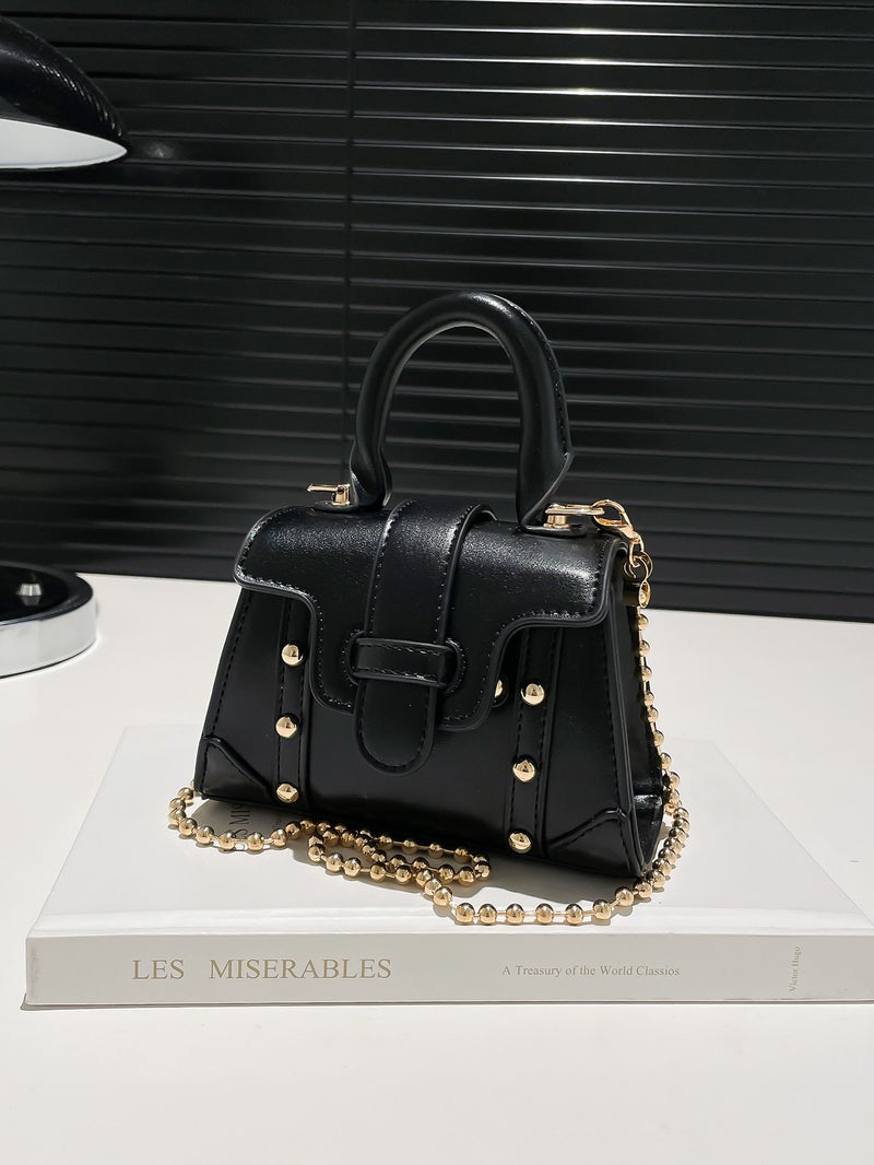 Western Style Snake Pattern Simple Texture Small Square Bag Style Snake Pattern Fashion Handbag Western Style Cross-Body Shoulder Women - Image 4