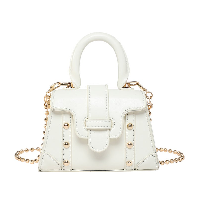 Western Style Snake Pattern Simple Texture Small Square Bag Style Snake Pattern Fashion Handbag Western Style Cross-Body Shoulder Women - Image 1