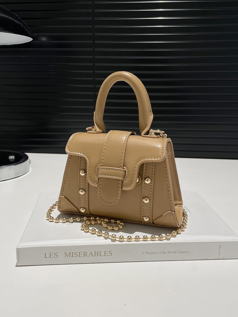 Western Style Snake Pattern Simple Texture Small Square Bag Style Snake Pattern Fashion Handbag Western Style Cross-Body Shoulder Women - Image 2