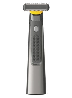 Micro Touch MicroTouch SOLO Titanium, Rechargeable Beard & Body Razor that Trims, Edges, Shaves, and Grooms  - Image 1