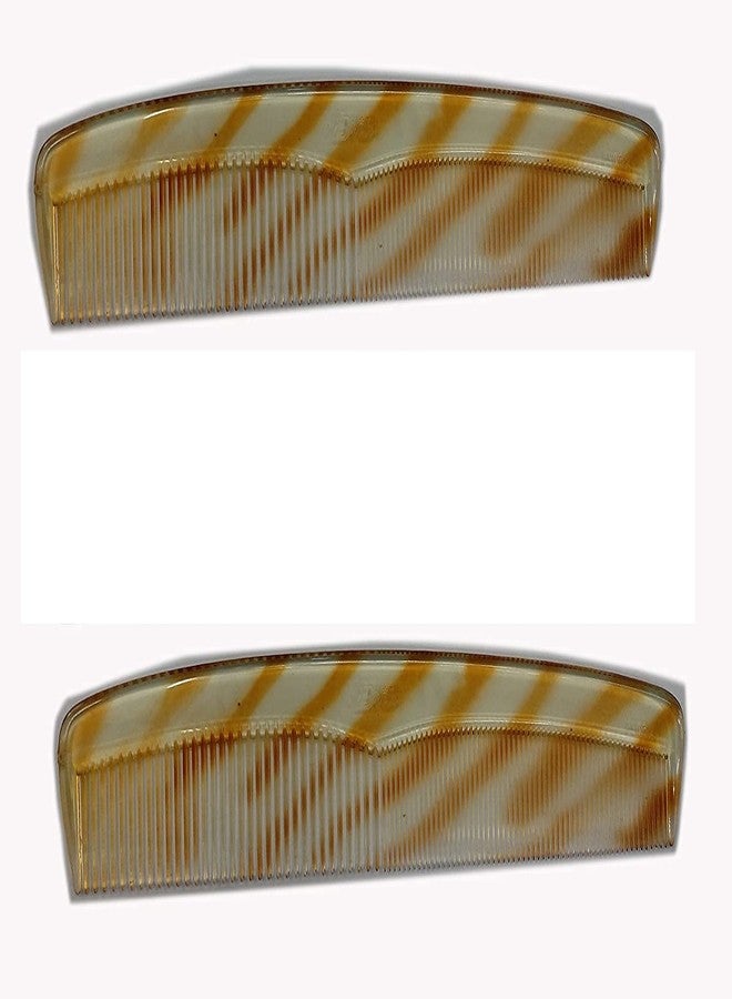 ام كي مشط شعر إم كي برايت، ختم ذهبي (كبير)، عبوة من قطعتين - مطابق للصورة - Image 1