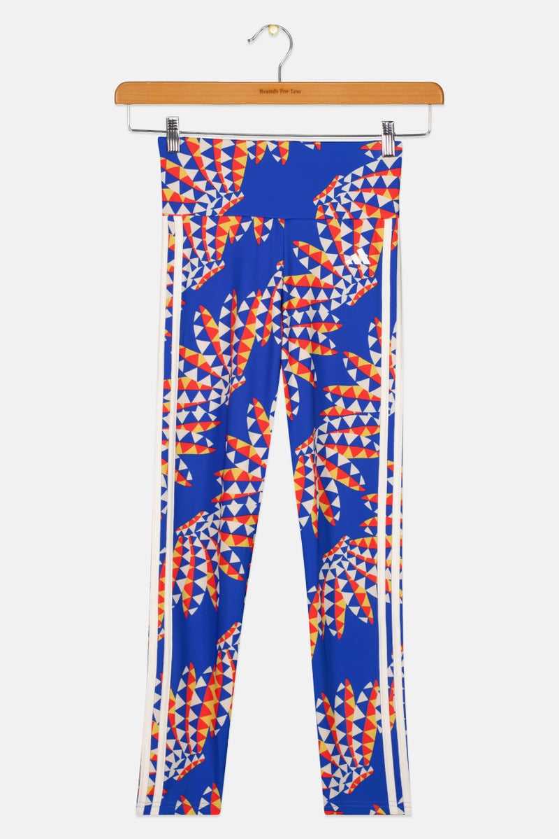 Adidas Kids Girls Sportswear Fit Pull On Legging, Multicolor - Image 2