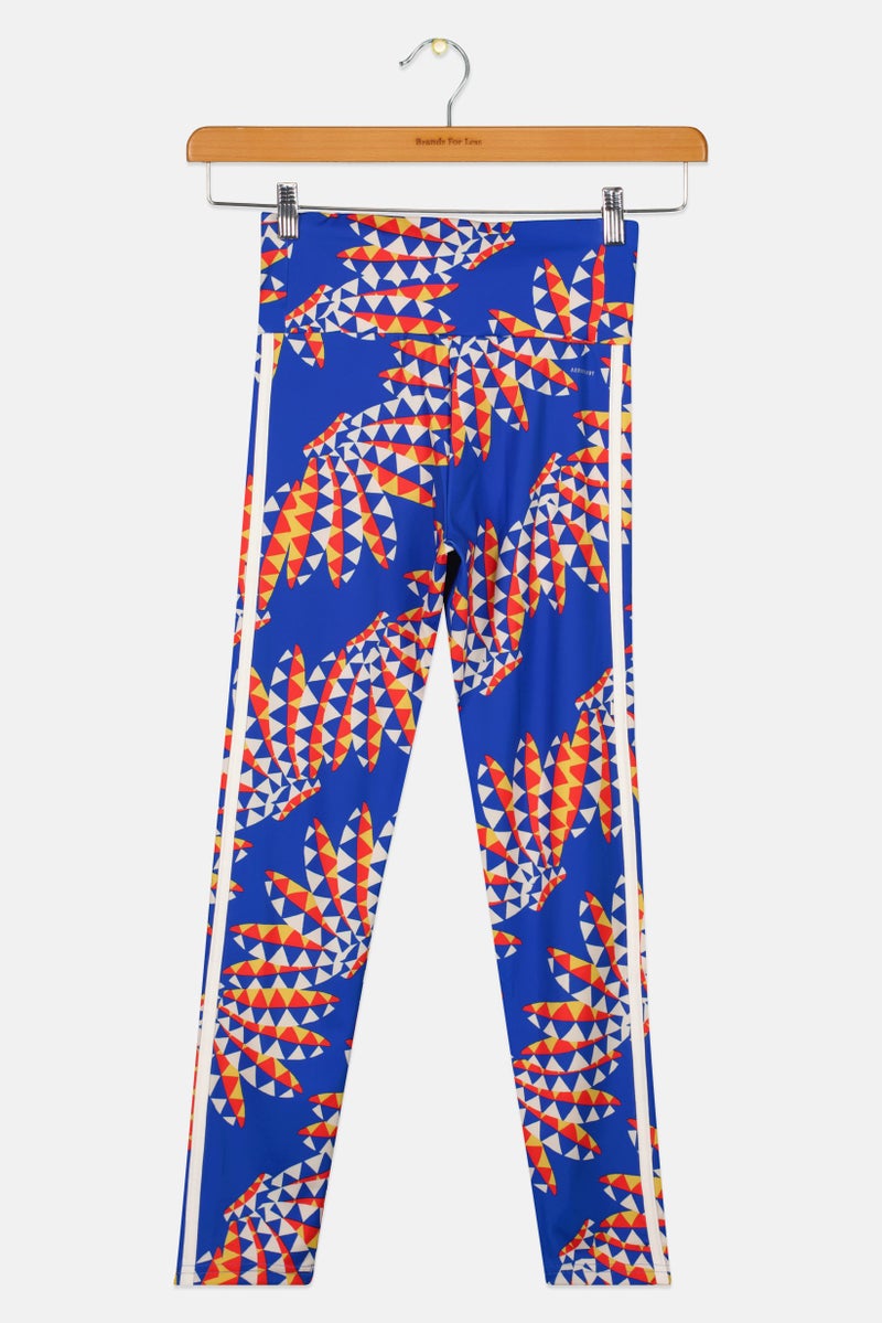 Adidas Kids Girls Sportswear Fit Pull On Legging, Multicolor - Image 3