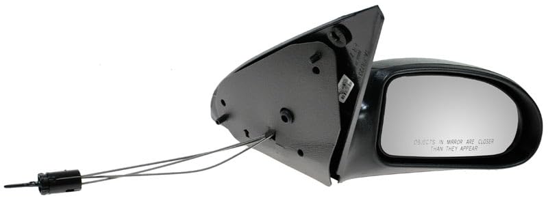 TRQ Driver & Passenger Side Mirror Set Manual Compatible with 2002 Ford Focus FO1320239 FO1321179 - Image 2