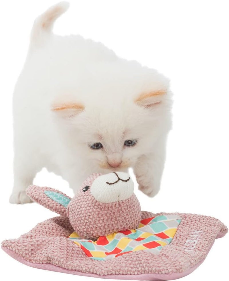 Trixie Junior Valerian Snuggler Rabbit Fabric Cat Toy - Image 1