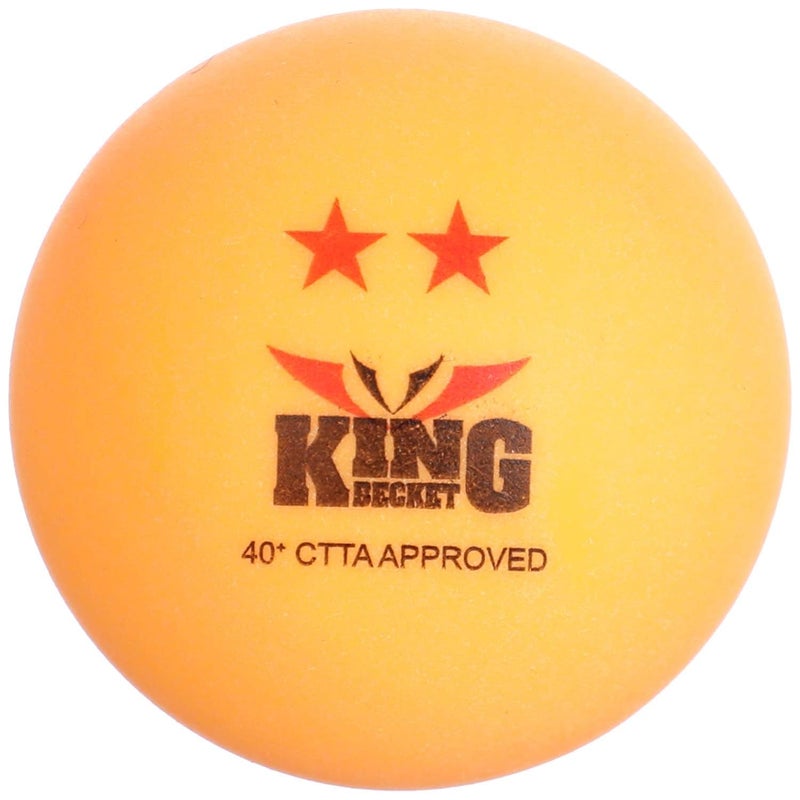 Table TenniS Ball Set, 2 StarS, 6 PieceS - Orange