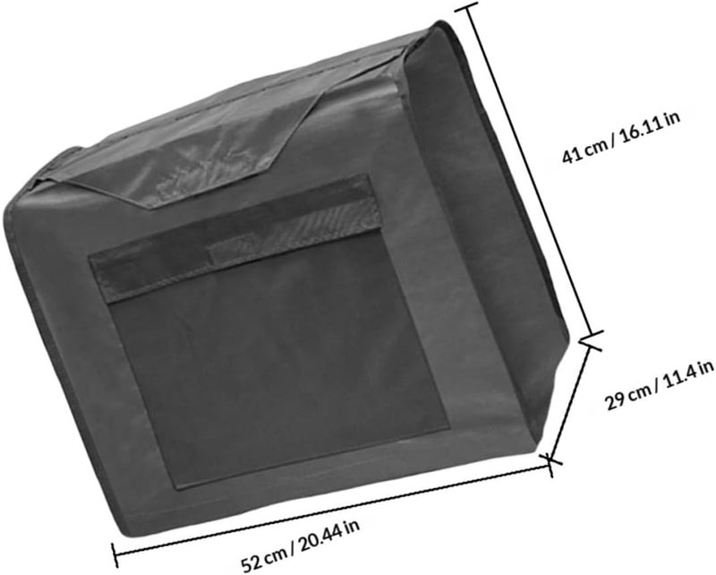 Global standard processed material GANAZONO Portable Generator Cover 52x29x41cm Heavy Duty Dustproof Storage Protector for Outdoor Yard Use, Waterproof Small Generator Accessory Compatible with Portable Power Equipment Narrow & wide space compatible Repeated use resistant selected material Secure equipped warehouse Processed natural substance Oil resistant Closed & open space compatible Shock rubber edge General compatible practical design Trendy versatile build Pop-area nearby warehouse Labor saving optimized design Light & sturdy Ready order processing Local licensed courier Fine detail Practical design alternatives Wide range expanded design Local market compliant trusted quality Room to room portable Market aligned local stock Upgraded quality Long term heavy use compatible Newly stocked local goods User tested optimized build - Image 2