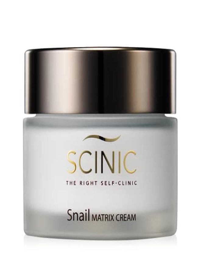 SCINIC - Snail Matrix Cream 1.69 Fl Oz (50M) | SuperMoist Cream For Skin Elasticity That Absorbs Quickly Without Stickiness | Moisturizing & Firming Snail Cream | Korean Skincare - Image 1