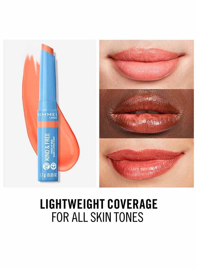 RIMMEL LONDON بالم شفاه لطيف ومجاني 003 – توت استوائي (مرجاني)  - Image 5