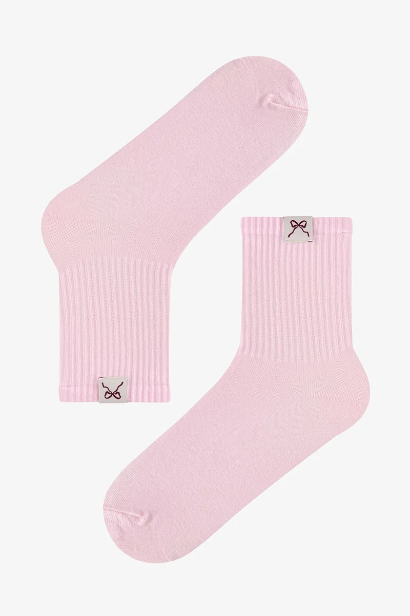 Penti PENTI Back Collage Striped Pair Crew Socks