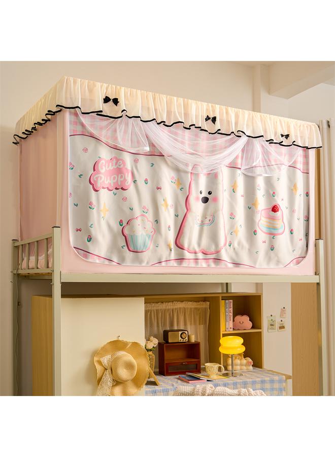 Bluejw Shaded College Students' Dormitory Special All-inclusive Closed Non-coated Mosquito Net Bed Curtain Integrated Bedroom Upper And Lower Bds Universal - Image 1