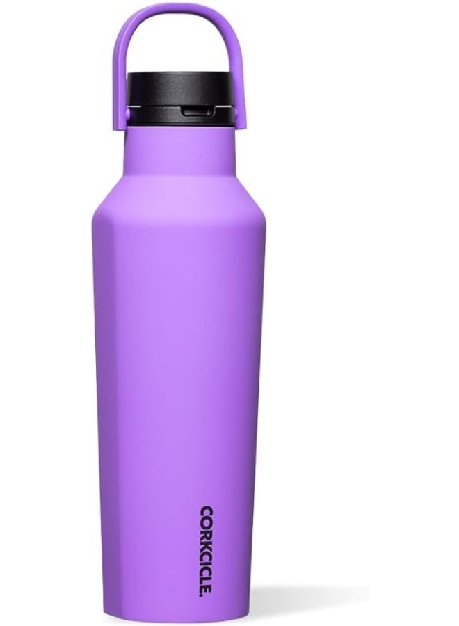 Corkcicle Series A Varsity Purple Insulated Sport Bottle, 946ml - Image 1
