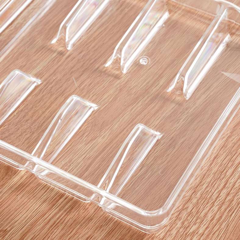 Pan Home Clear Cutlery Organizer - 34.2x26.5x4.7cm - Image 2