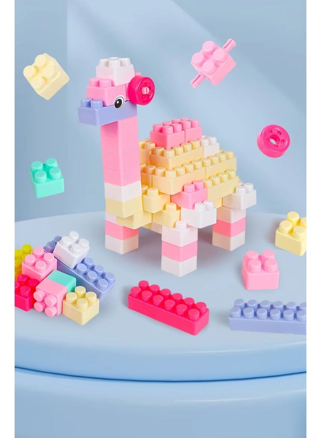 DAT Colorful Building Blocks Set for Kids (62 PCS) – Creative Educational Toy for Boys & Girls with Storage Box - Image 5