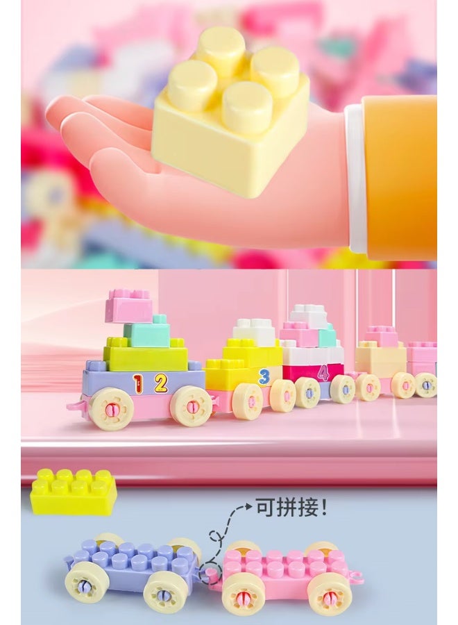 DAT Colorful Building Blocks Set for Kids (62 PCS) – Creative Educational Toy for Boys & Girls with Storage Box - Image 4