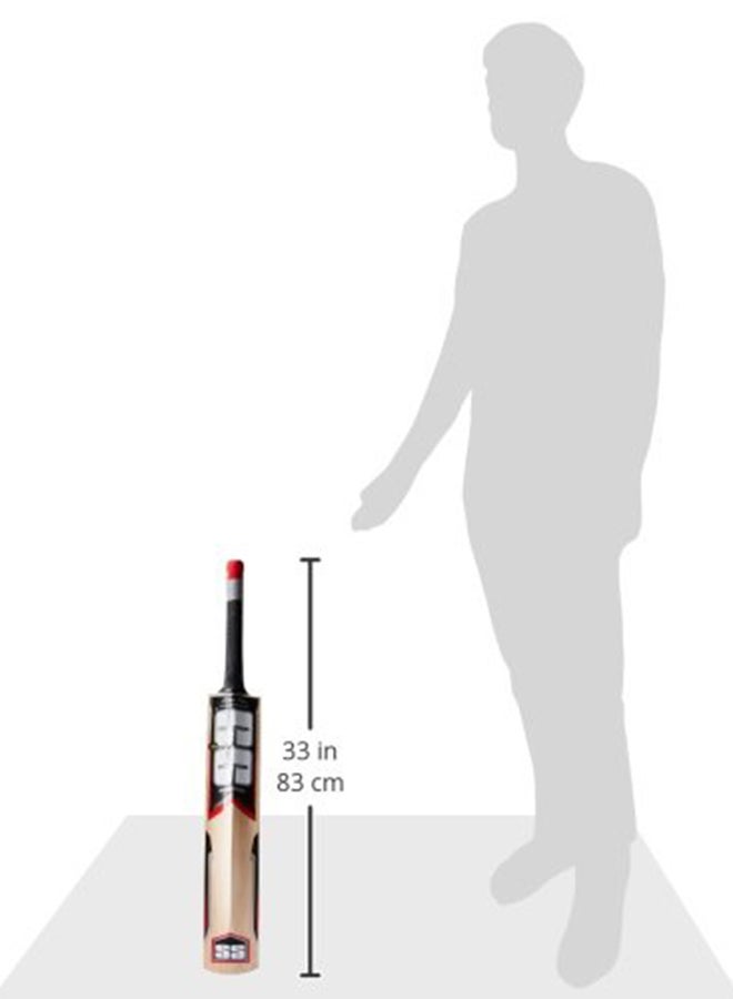 SS R-7 kw Grade 3 Kashmir Willow Cricket Bat (Size short handle)| for Men's and Boys | Ready to Play - Image 4