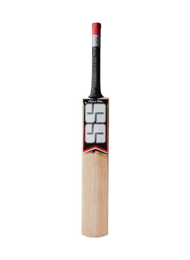 SS R-7 kw Grade 3 Kashmir Willow Cricket Bat (Size short handle)| for Men's and Boys | Ready to Play - Image 2