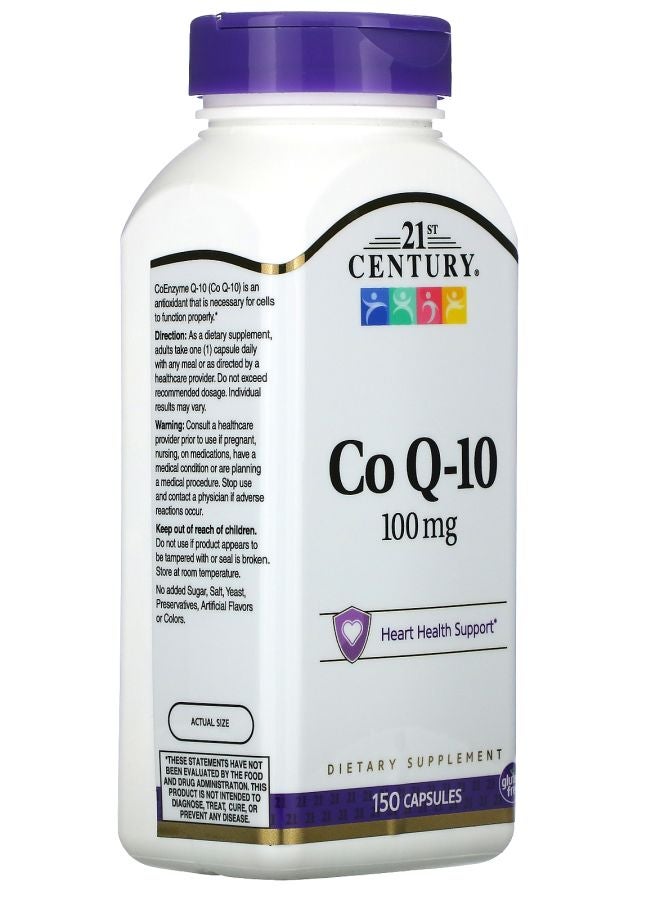 21st Century CoQ10 100 mg 150 Capsules - Image 2