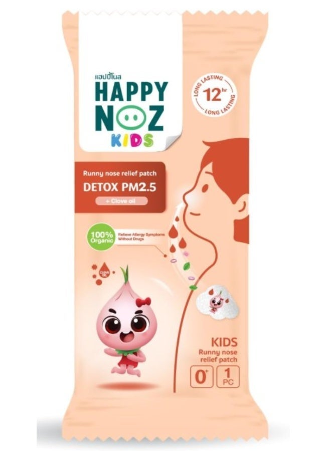 Happy Noz Detox PM2.5 Onion Sticker – Orange Formula (6 Patches) - Image 3