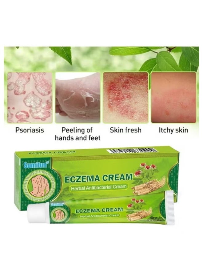 سوميفون كريم عشبي مضاد للبكتيريا لعلاج الإكزيما 20 غرام - راحة مهدئة للبشرة المتهيجة - Image 4