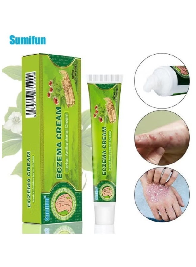سوميفون كريم عشبي مضاد للبكتيريا لعلاج الإكزيما 20 غرام - راحة مهدئة للبشرة المتهيجة - Image 2