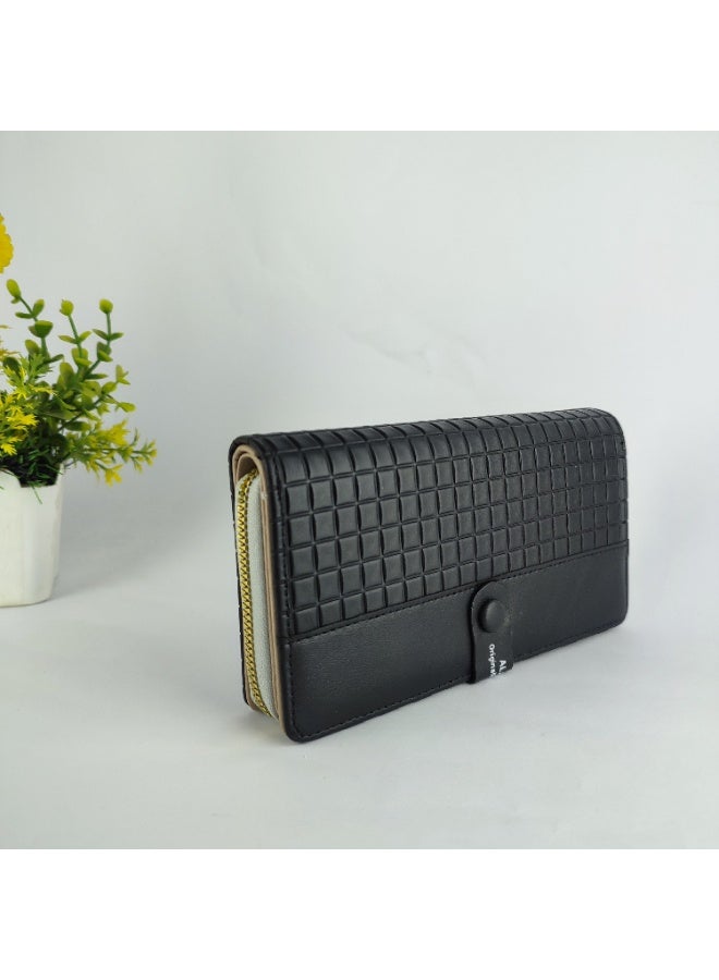 Women’s Large Leather Wallet – Premium Quality with Inner Compartments for All Your Essentials - Image 2