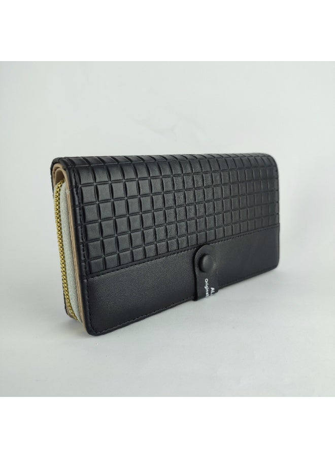 Women’s Large Leather Wallet – Premium Quality with Inner Compartments for All Your Essentials - Image 1