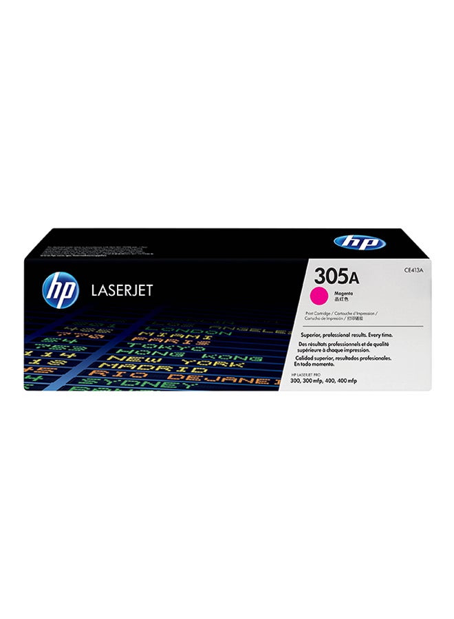 HP خرطوشة حبر ليزرجيت أصلية طراز CE413A أرجواني - Image 1