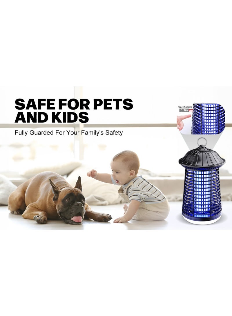 Nariele Mosquito Killer Lamp Insect Repellent Mute Electric Insect Trap Rechargeable Outdoor and Indoor Use Mosquito Killer Repellent - Image 5