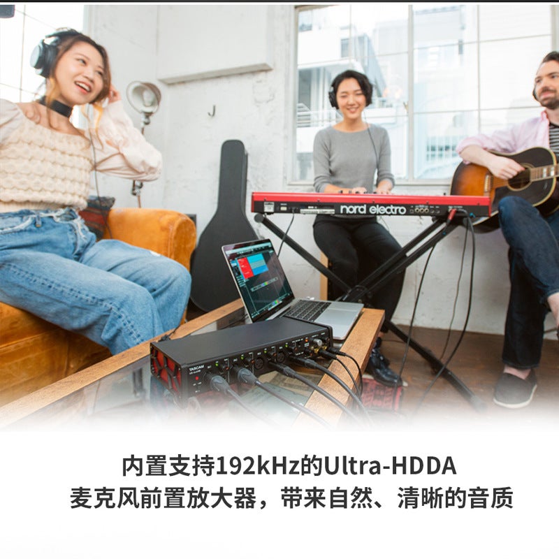 Tascam Us-1X2Hr Us 2X2Hr Us-4X4Hr Recording Sound Card Mixer With Low Latency - Image 5