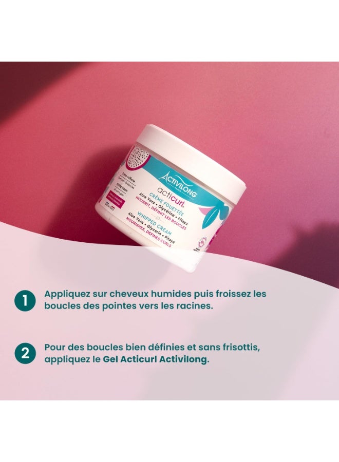 Activilong Acticurl Curl Whipped Cream â€“ Define, Hydrate, and Style Your Curls Effortlessly â€“ Infused with Dragon Fruit and Aloe Vera â€“ Nutrition, Hydration, and Hold for Bouncy Curls â€“ 300 ml. - Image 5