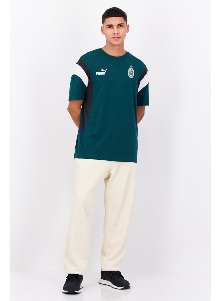 PUMA Men Sportswear Fit Short Sleeve Outdoor T Shier, Green  - Image 4