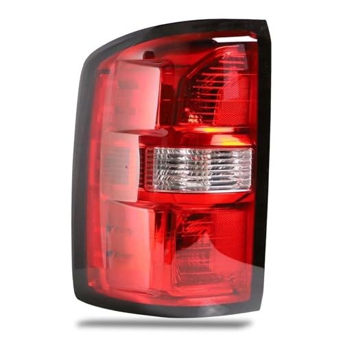 Lathsy Tail Light Compatible With 2016 2017 2018 2019 GMC Sierra 1500 2500HD 3500HD Taillights Taillamps Brakelights with Bulbs Left Driver Side Replace Part Number:84288724 Halogen - Image 1