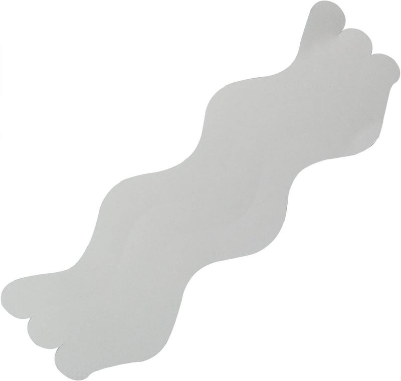 klarako 24pcs Wavy Pattern Blue Transparent Nonslip Stickers 1.3x18cm Anti Slip Shower Stickers with Scraper for Bathtub, Tile, Wood Floor - Image 4