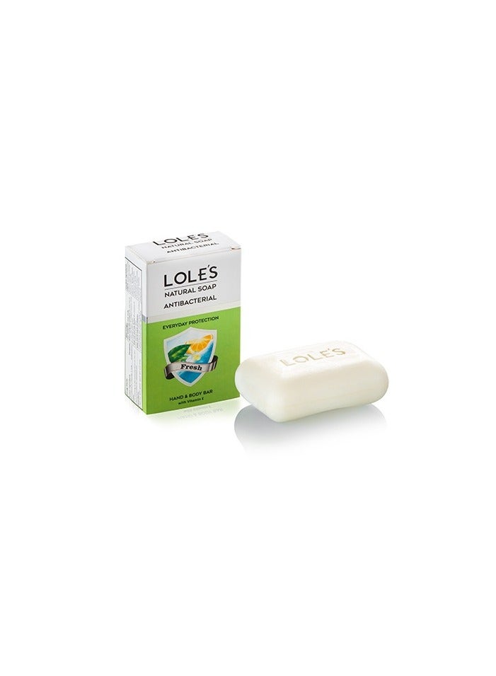 Lole's Antibacterial Hand & Body Fresh Soap with Vitamin E, 100g - Image 3