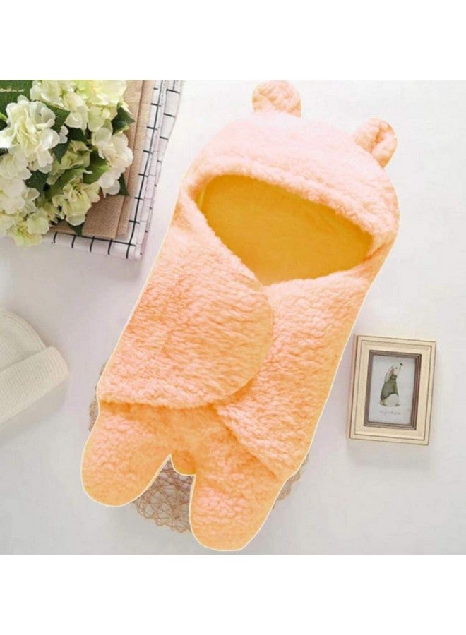 Brandonn Baby Blankets New Born Pack Of Hooded Wearable Swaddle Wrappers Cum Blankets For Baby Boys And Baby Girls - Image 2