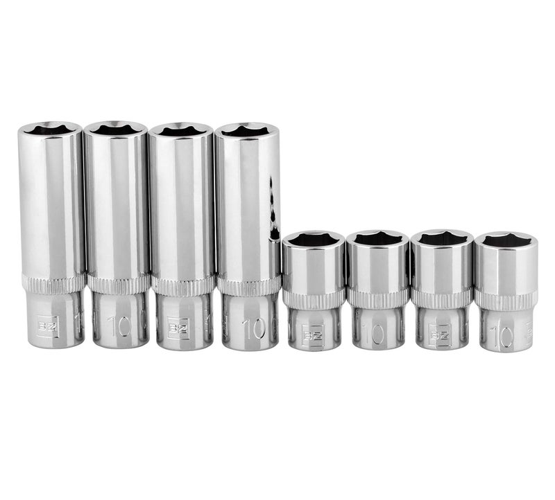 BRAZEN 10mm Socket Eight Pack (1/4" Drive, Multi-Type) - Image 4