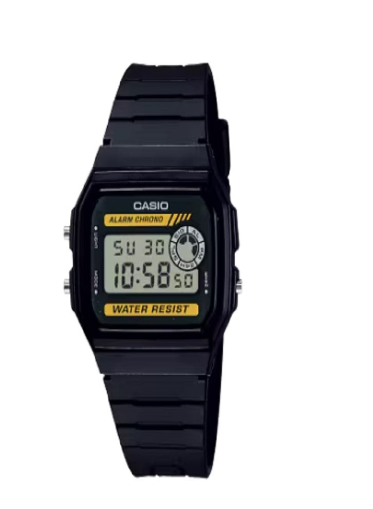 ساعة كاسيو الرقمية للشباب D053 - هيكل من الراتنج خفيف الوزن، منبه يومي، ساعة توقيت، بطارية تدوم 7 سنوات، مقاومة للماء، إضاءة LED، تقويم تلقائي - تصميم للجنسين