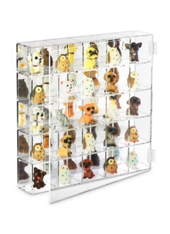 Mountable 25 Compartment Acrylic Display Case Cabinet with Mirrored Back – Display Shelves for Collectibles, Gemstones, and Figures, 10.7" W x 2" D x 10.5" H - pzsku/Z2B1E1E52078C7905048FZ/45/_/1730893932/7070db3a-c8b7-4cb6-b57a-3c070df491e0