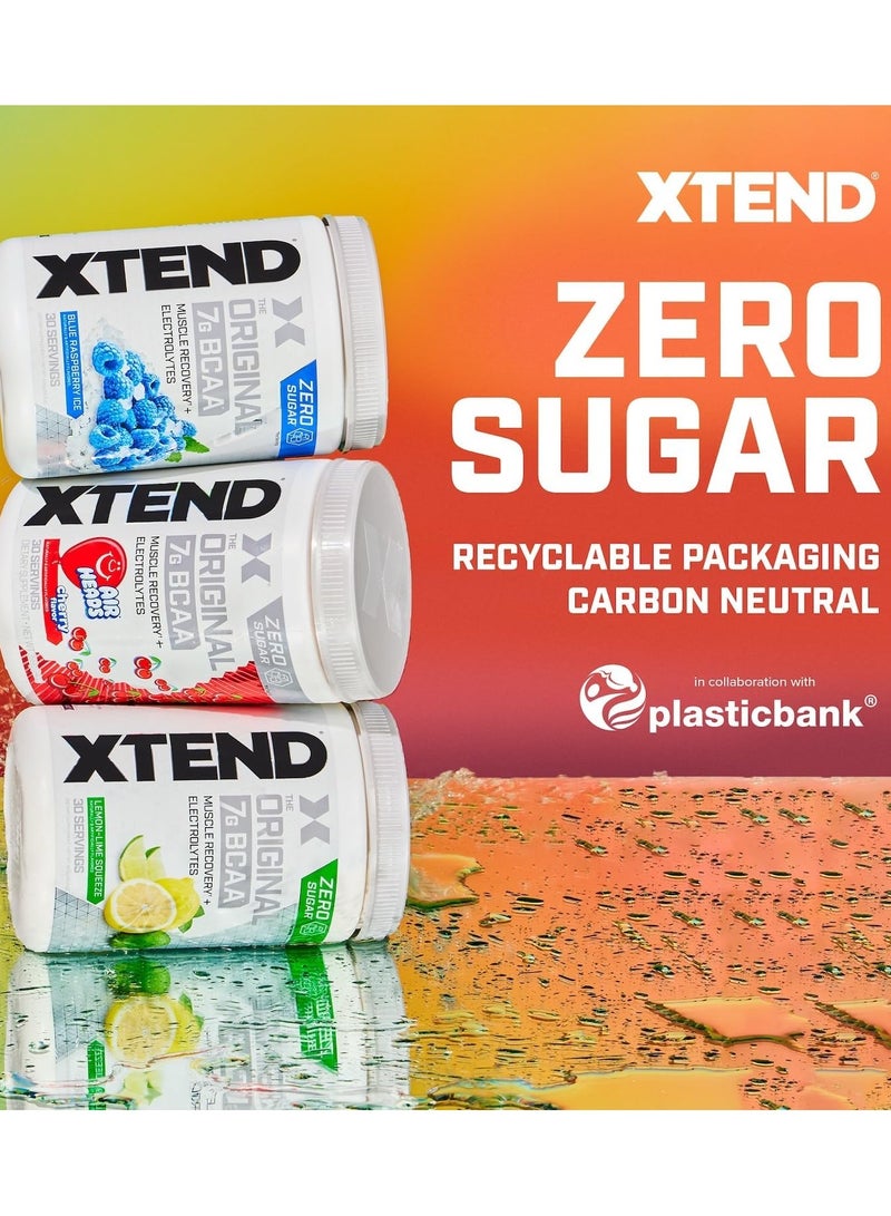 XTEND Original BCAA Powder Zero Sugar With Electrolytes for Hydration & Muscle Repair, Post-Workout Supplement, Knockout Fruit Punch Flavor - 90 Servings - Image 5