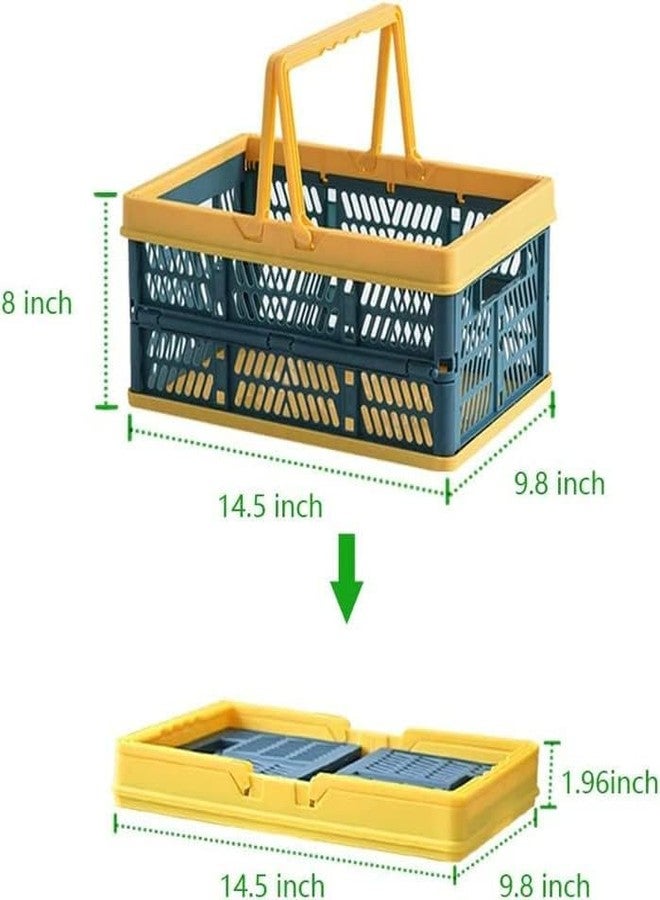 LUCKYMORDEN Multipurpose Collapsible Storage Crates, Stackable, Foldable, 30 x 20 x 15 cm - Image 3